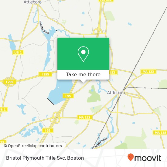 Mapa de Bristol Plymouth Title Svc