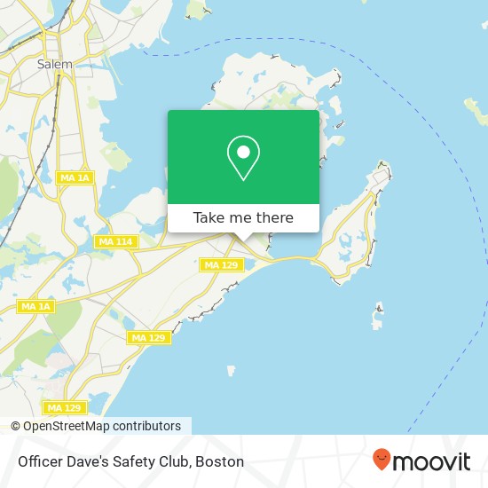 Mapa de Officer Dave's Safety Club