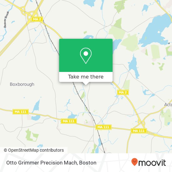 Mapa de Otto Grimmer Precision Mach