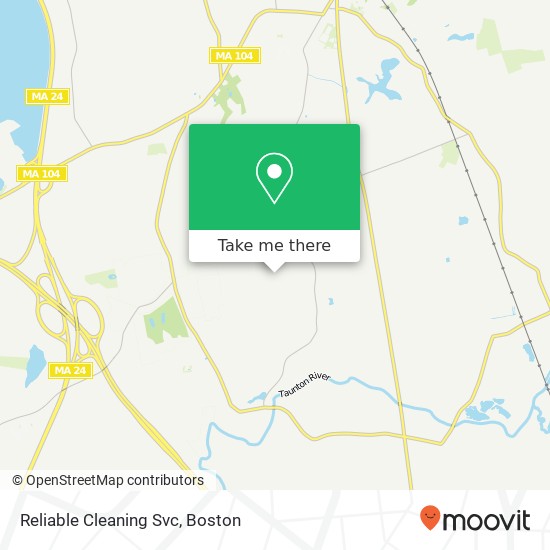 Reliable Cleaning Svc map