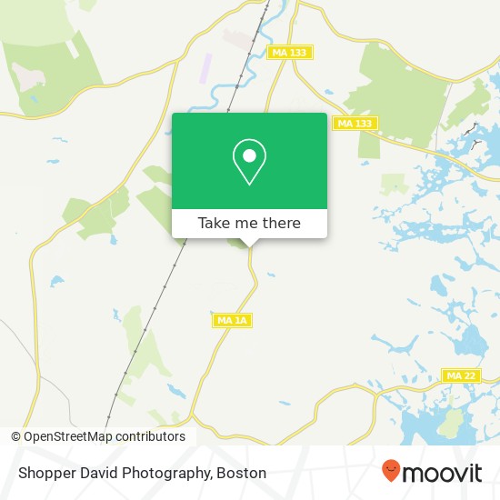 Shopper David Photography map