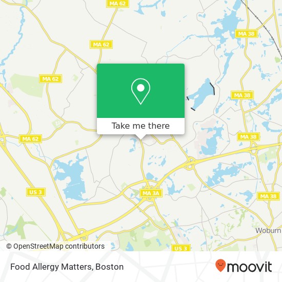 Food Allergy Matters map