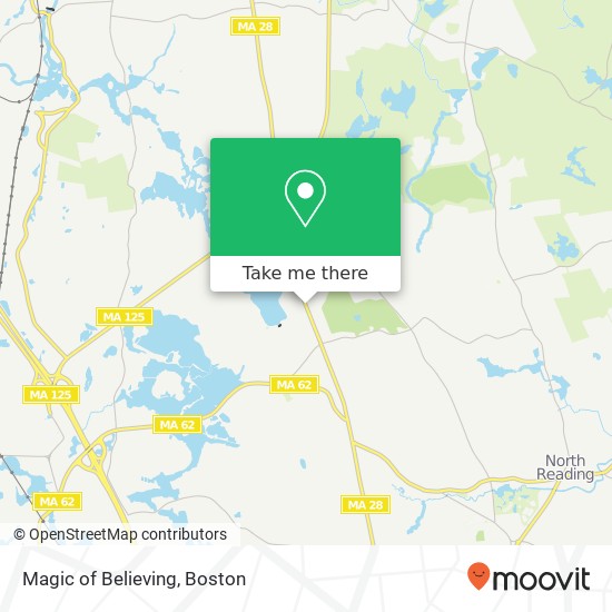 Magic of Believing map