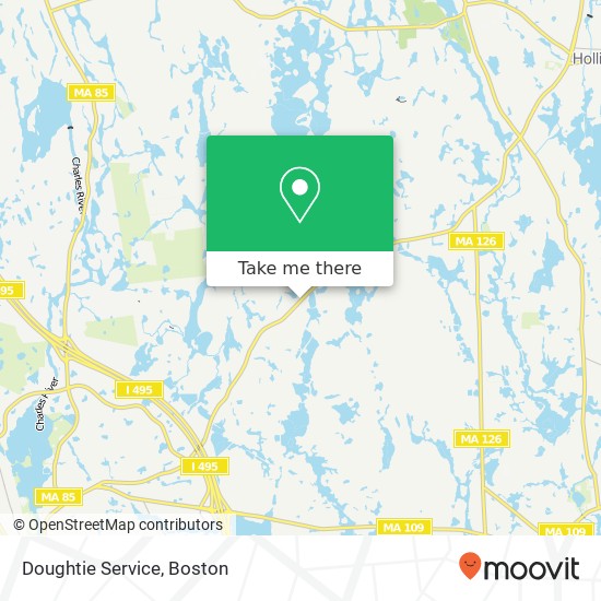 Doughtie Service map