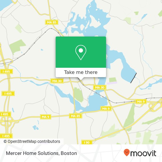 Mapa de Mercer Home Solutions