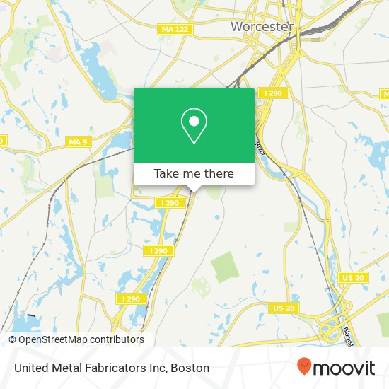 United Metal Fabricators Inc map