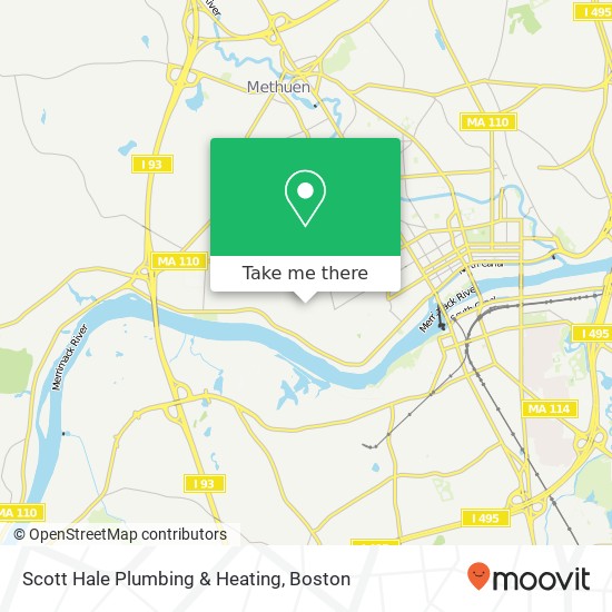 Scott Hale Plumbing & Heating map