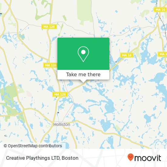 Mapa de Creative Playthings LTD