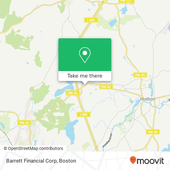 Mapa de Barrett Financial Corp