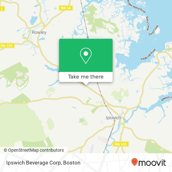 Ipswich Beverage Corp map