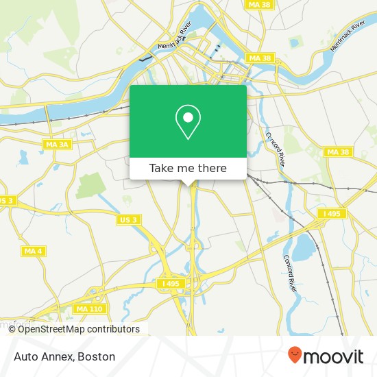 Auto Annex map