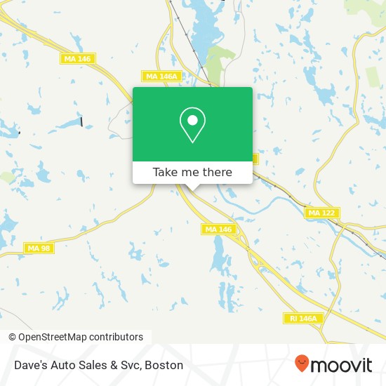 Dave's Auto Sales & Svc map