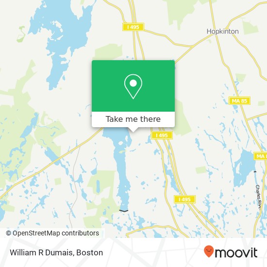 William R Dumais map