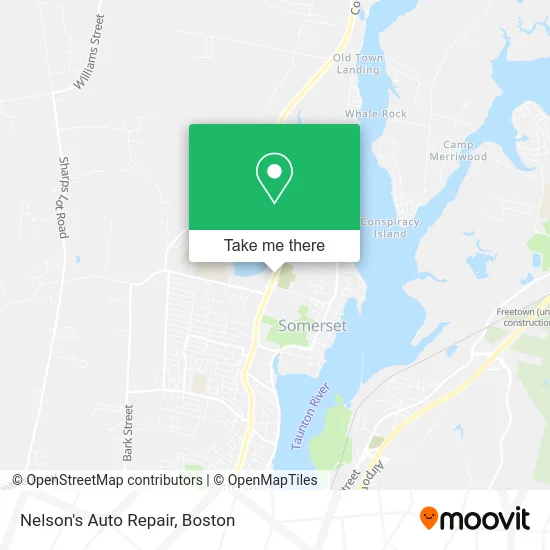 Nelson's Auto Repair map