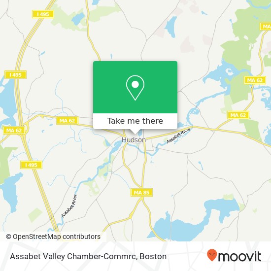 Mapa de Assabet Valley Chamber-Commrc