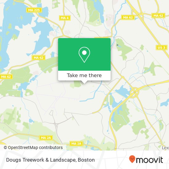 Mapa de Dougs Treework & Landscape