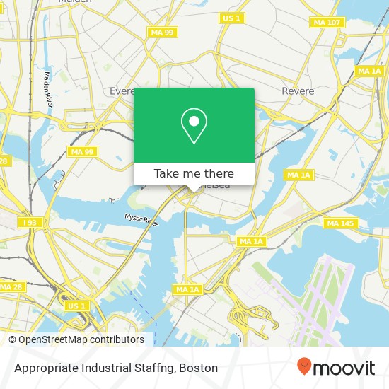 Mapa de Appropriate Industrial Staffng