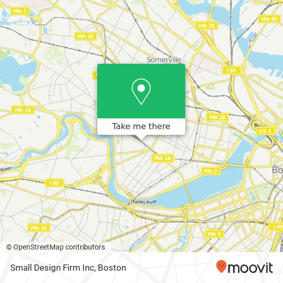 Mapa de Small Design Firm Inc