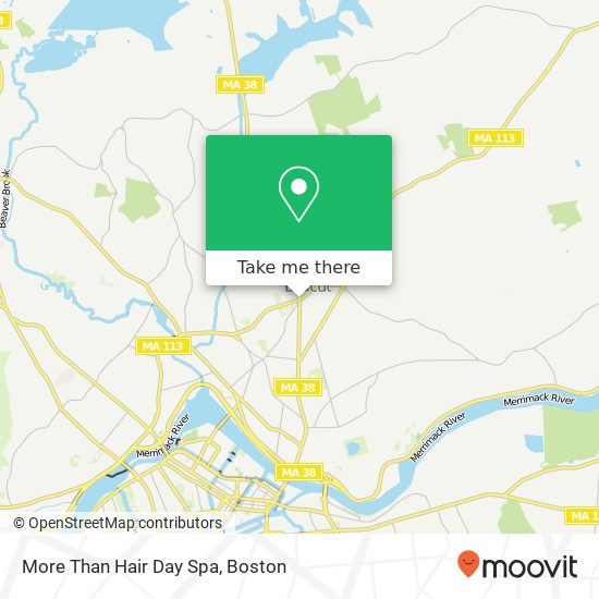 More Than Hair Day Spa map