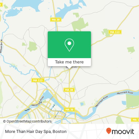 Mapa de More Than Hair Day Spa