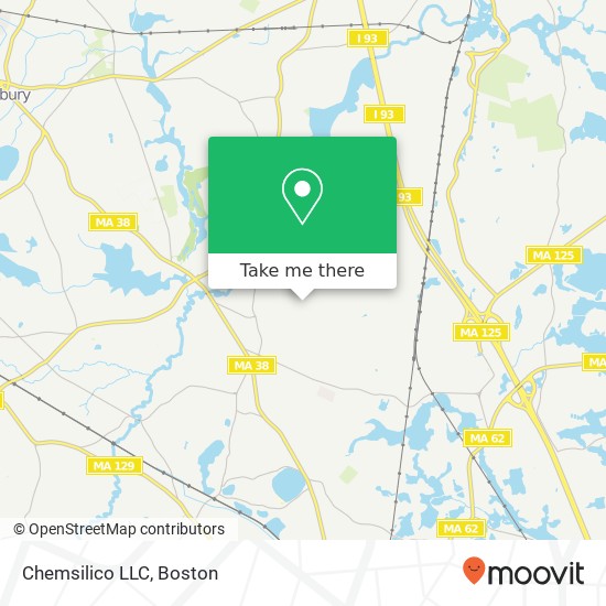 Mapa de Chemsilico LLC