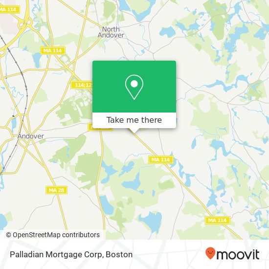 Palladian Mortgage Corp map