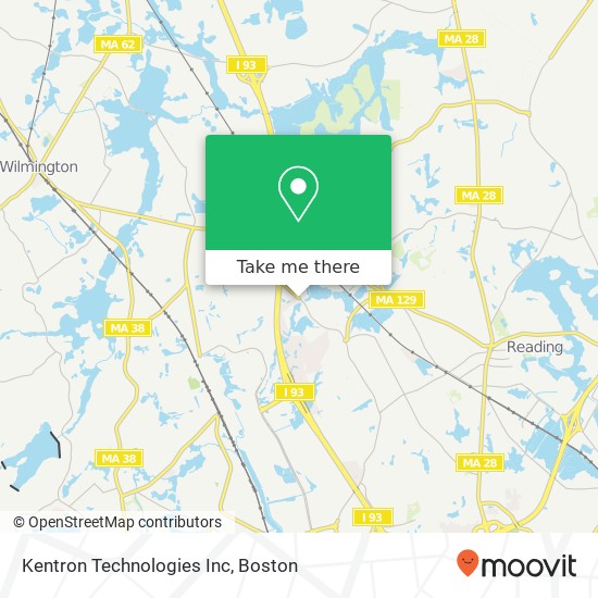 Mapa de Kentron Technologies Inc