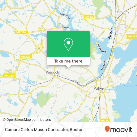 Camara Carlos Mason Contractor map