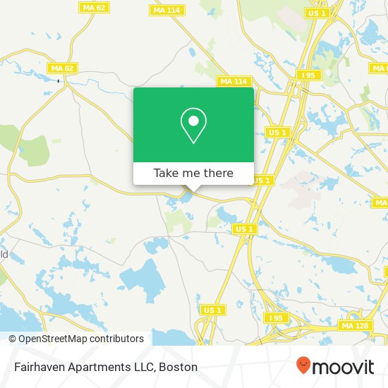 Mapa de Fairhaven Apartments LLC