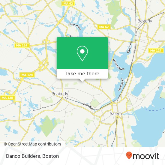 Danco Builders map