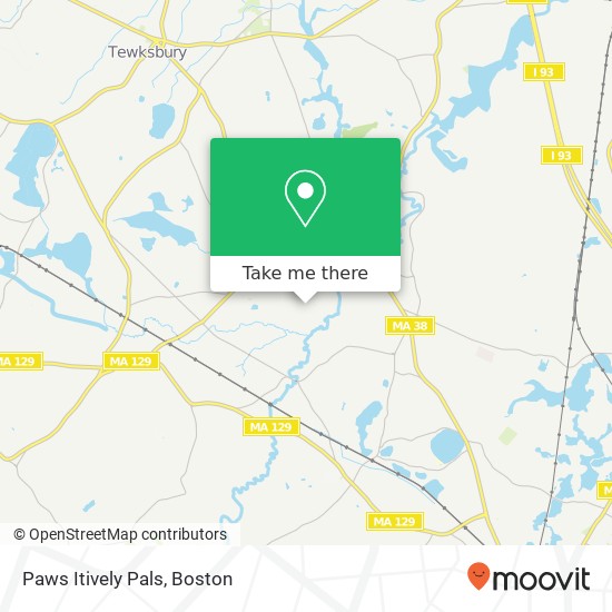 Paws Itively Pals map