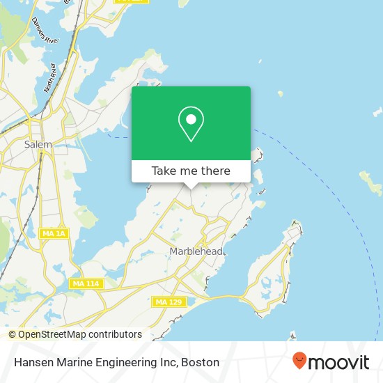 Hansen Marine Engineering Inc map