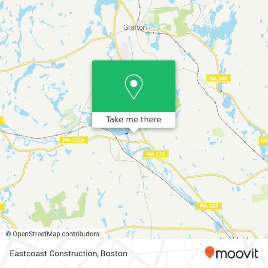 Eastcoast Construction map