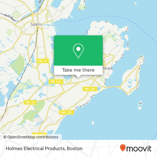 Holmes Electrical Products map