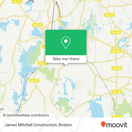 Mapa de James Mitchell Construction