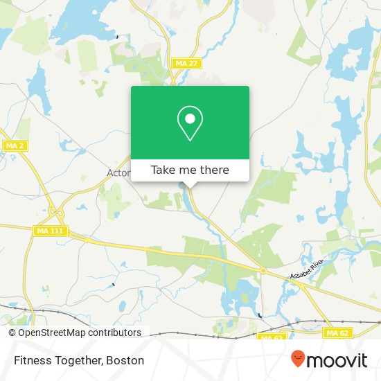 Fitness Together map