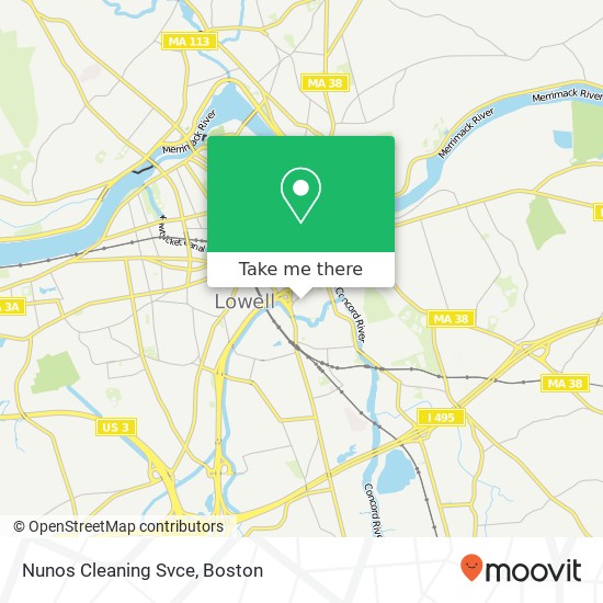 Mapa de Nunos Cleaning Svce