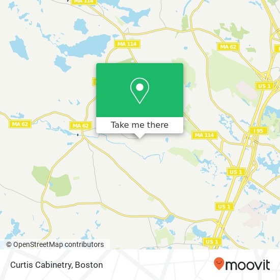 Mapa de Curtis Cabinetry