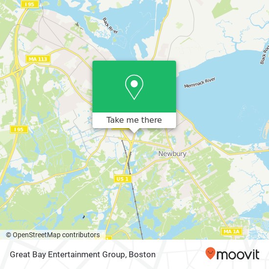 Great Bay Entertainment Group map