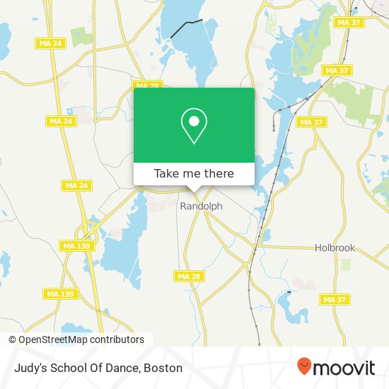 Judy's School Of Dance map