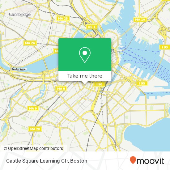 Mapa de Castle Square Learning Ctr
