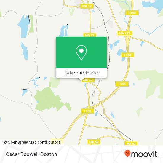 Mapa de Oscar Bodwell