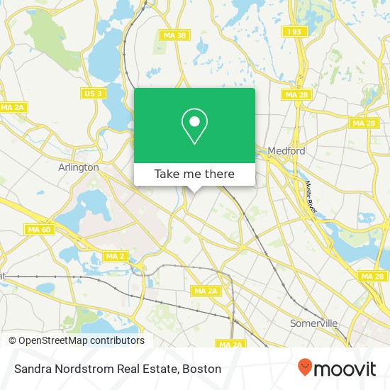 Sandra Nordstrom Real Estate map