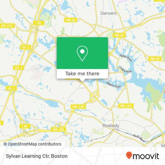 Sylvan Learning Ctr map