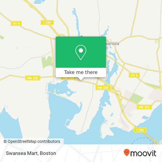 Swansea Mart map