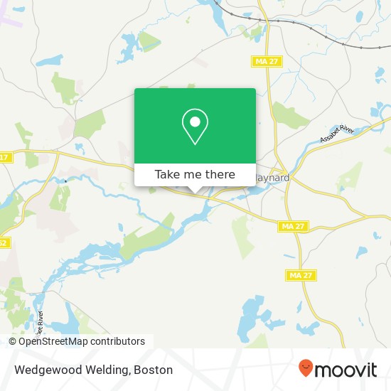 Wedgewood Welding map