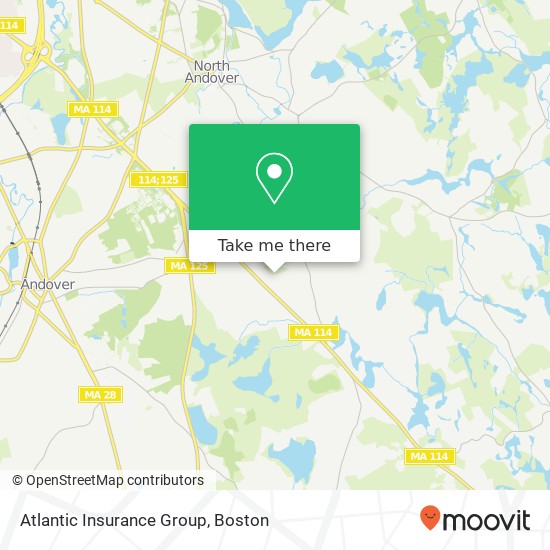 Atlantic Insurance Group map