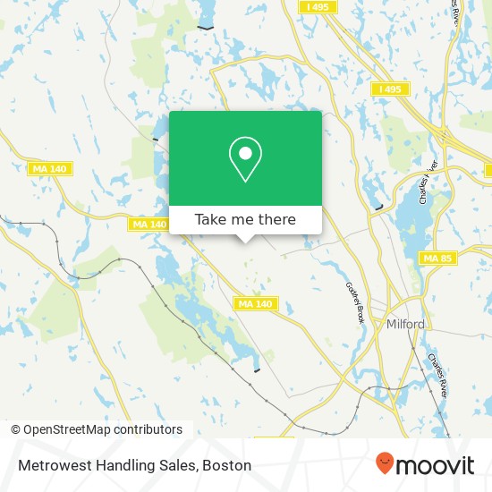 Metrowest Handling Sales map