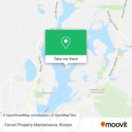 Ferrari Property Maintenance map