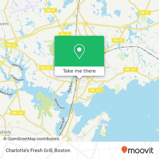 Mapa de Charlotte's Fresh Grill